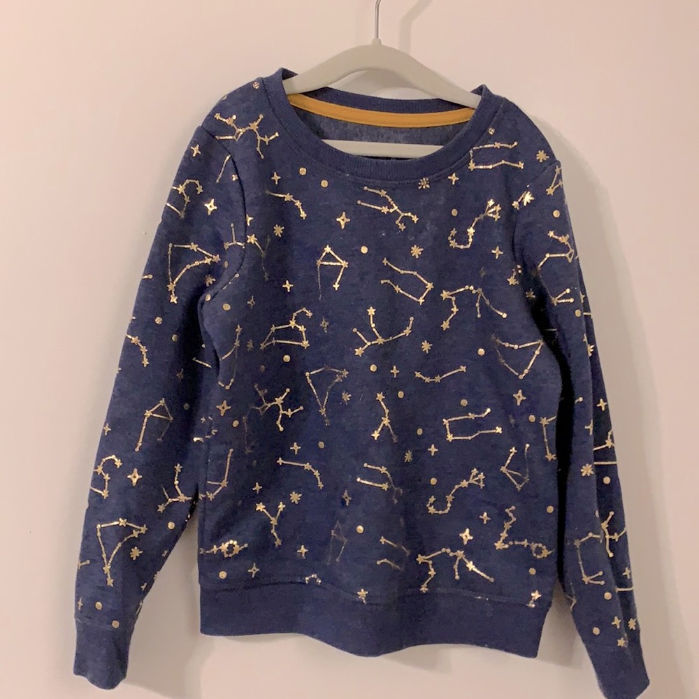 Cat and Jack constellation sweatshirt